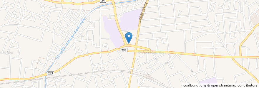 Mapa de ubicacion de いきなりステーキ en 일본, 도쿄도, 練馬区.