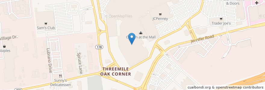 Mapa de ubicacion de Bow Tie Cinemas en Amerika Syarikat, Maryland, Anne Arundel County.