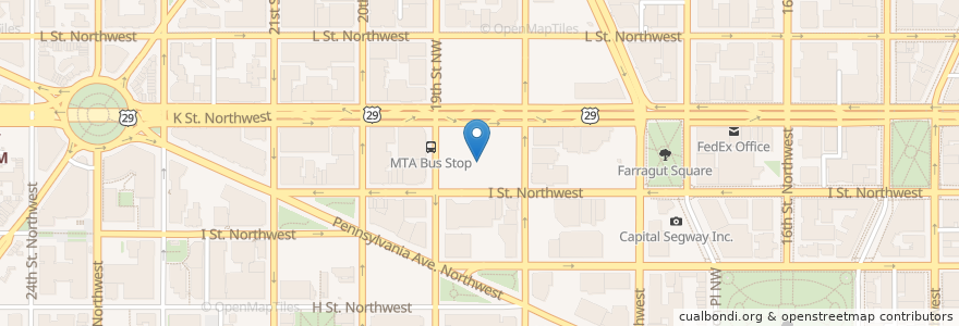 Mapa de ubicacion de International Square Food Court en Stati Uniti D'America, Washington, Washington.