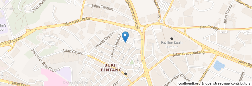 Mapa de ubicacion de Drift Restaurant & Bar en Malezya, Selangor, Kuala Lumpur.