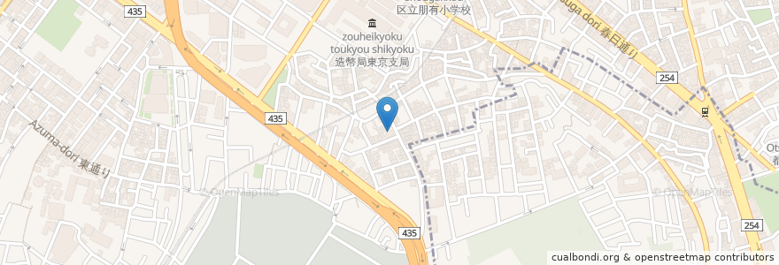 Mapa de ubicacion de 日の出湯(跡) en 日本, 東京都, 豊島区.