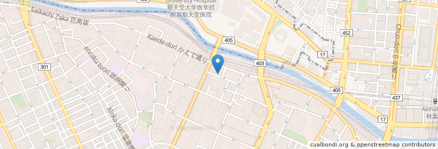 Mapa de ubicacion de キッチンカロリー en 日本, 东京都/東京都, 千代田區.