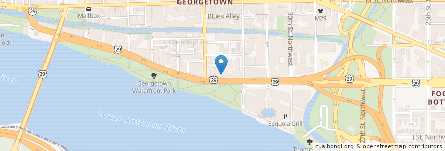 Mapa de ubicacion de Hershey's en 미국, 워싱턴 D.C., 워싱턴.