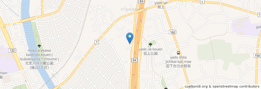 Mapa de ubicacion de 蓮田動物病院 en Japan, Präfektur Saitama, 蓮田市.