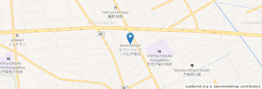Mapa de ubicacion de カラオケビッグエコー en Japan, Präfektur Saitama, 川口市.