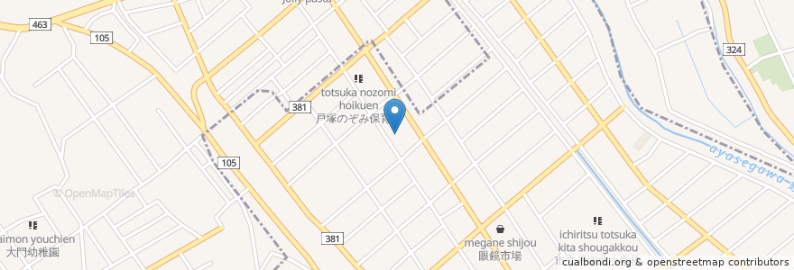 Mapa de ubicacion de ウエルシア薬局 en Japón, Prefectura De Saitama, 川口市, Saitama.