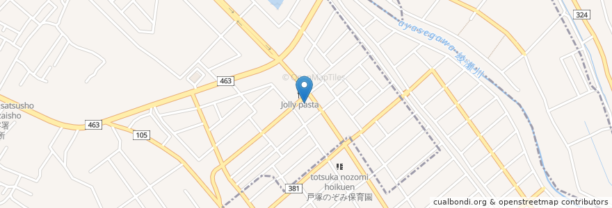 Mapa de ubicacion de カラオケコート・ダジュール en Japon, Préfecture De Saitama, さいたま市, 緑区.