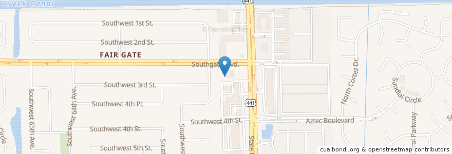 Mapa de ubicacion de CVS Pharmacy en الولايات المتّحدة الأمريكيّة, فلوريدا, Broward County, Margate.