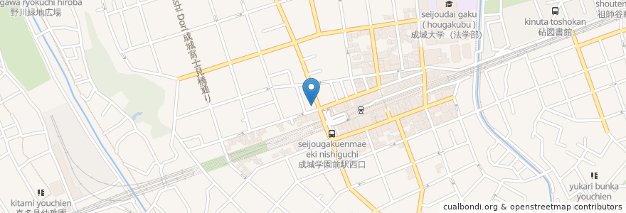 Mapa de ubicacion de みずほ証券 en 일본, 도쿄도, 世田谷区.