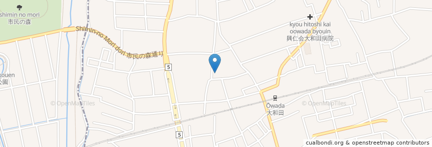 Mapa de ubicacion de 見沼あかね保育園 en 日本, 埼玉县, 埼玉市, 見沼区.