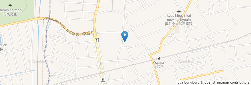 Mapa de ubicacion de 見沼あかね保育園分園 en Япония, Сайтама, Сайтама, 見沼区.