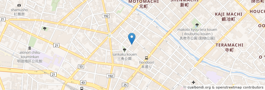 Mapa de ubicacion de はまや食堂 en ژاپن, 鳥取県, 鳥取市.