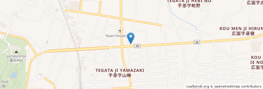 Mapa de ubicacion de 寿し割烹一心 en Япония, Акита, 秋田市.