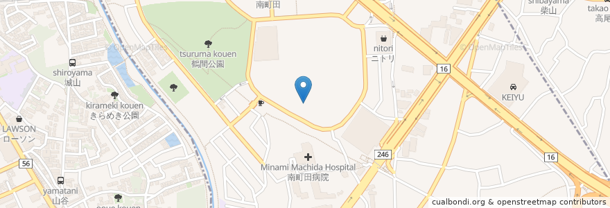 Mapa de ubicacion de KFC en 日本, 东京都/東京都, 町田市.