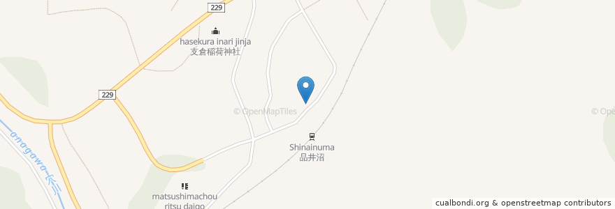 Mapa de ubicacion de 品井沼駅前郵便局 en ژاپن, 宮城県, 宮城郡, 松島町.