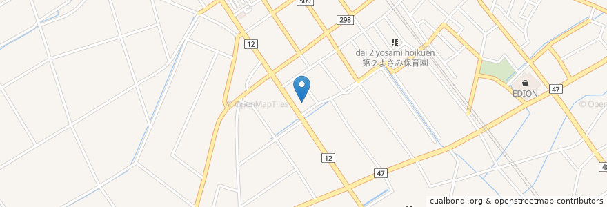 Mapa de ubicacion de 星野珈琲 en 日本, 愛知県, 安城市.