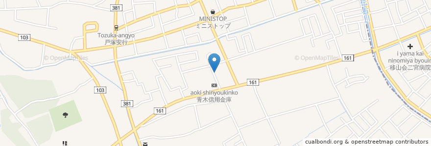 Mapa de ubicacion de 安行藤八町内会々館 en Jepun, 埼玉県, 川口市.