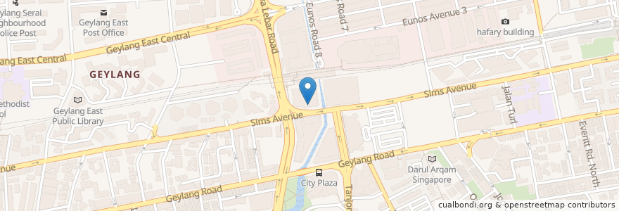 Mapa de ubicacion de Kopi Time en Singapura, Southeast.