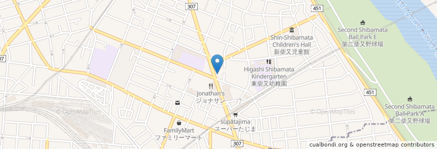 Mapa de ubicacion de すき家 en Giappone, Tokyo, 葛飾区.