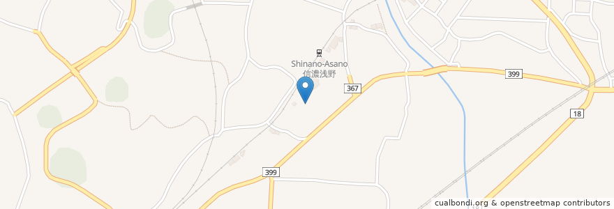 Mapa de ubicacion de 宝蔵院 en 日本, 长野县, 長野市.