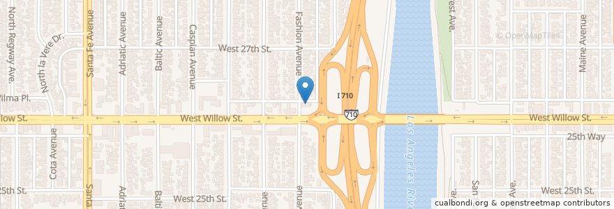 Mapa de ubicacion de AM909_DSCU1166 en Stati Uniti D'America, California, Los Angeles County, Long Beach.