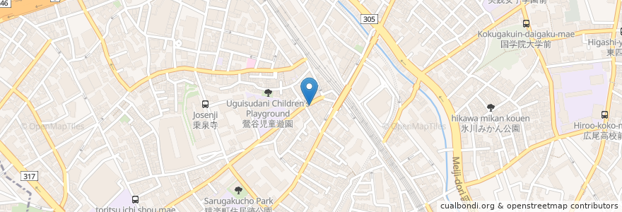 Mapa de ubicacion de Sankeys TYO en Japon, Tokyo, 渋谷区.