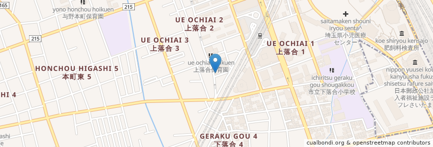 Mapa de ubicacion de 山内歯科クリニック en Japan, Saitama Prefecture, Saitama, Chuo Ward.