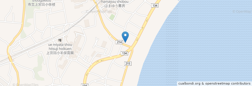 Mapa de ubicacion de 三井のリパーク en Japão, 神奈川県, 三浦市.