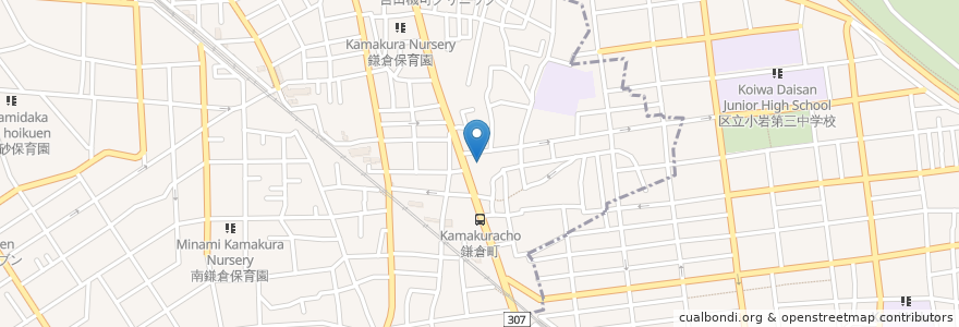 Mapa de ubicacion de 大珠院 en Japan, 東京都.