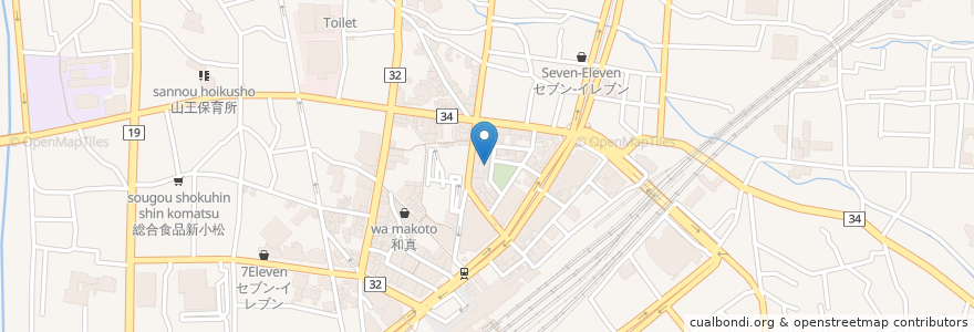 Mapa de ubicacion de GREEN HOUSE en 日本, 長野県, 長野市.