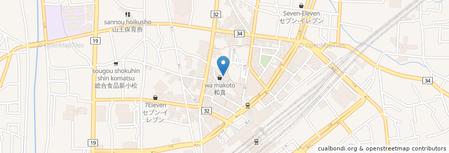 Mapa de ubicacion de びんずるさんの胃袋 en 日本, 長野県, 長野市.