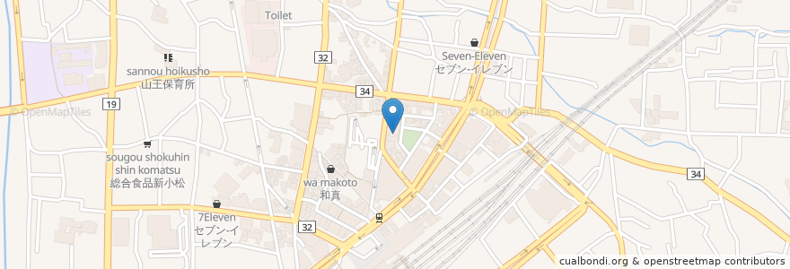 Mapa de ubicacion de タリーズコーヒー en اليابان, ناغانو, 長野市.