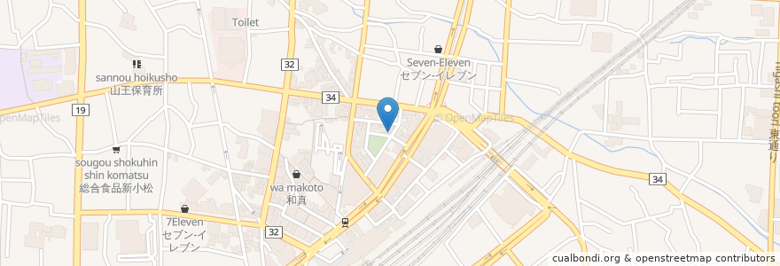 Mapa de ubicacion de TEPPAN+ en Japan, Nagano Prefecture, Nagano.
