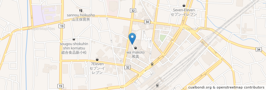 Mapa de ubicacion de 焚㐂屋 en 日本, 長野県, 長野市.