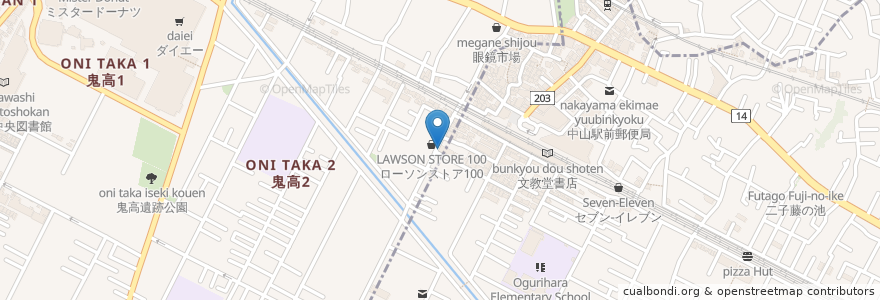 Mapa de ubicacion de 活魚 じゃがいも en Japan, Präfektur Chiba, 市川市.