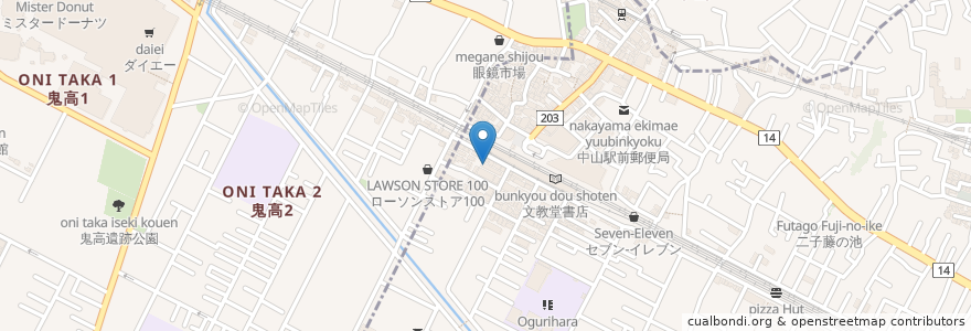Mapa de ubicacion de 大衆酒場 盛満 en Japan, Präfektur Chiba, 市川市.