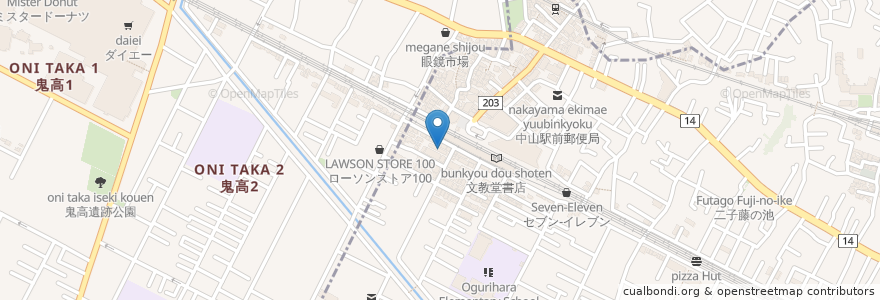 Mapa de ubicacion de 大上海 en Japan, Präfektur Chiba, 市川市.