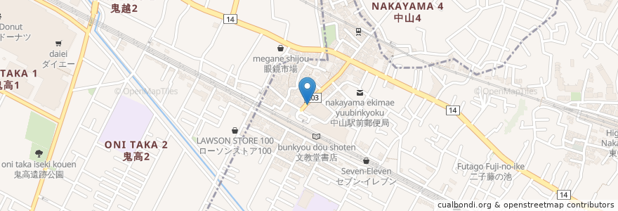 Mapa de ubicacion de インドネパール料理＆バーナンハウス en 日本, 千葉県, 市川市.