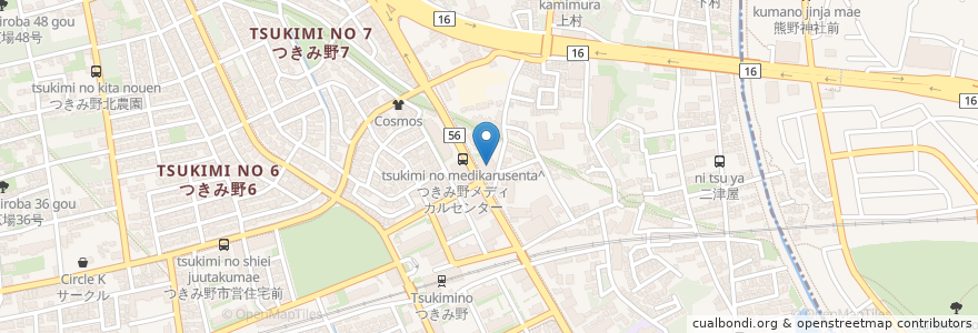 Mapa de ubicacion de えびはら整形外科 en Japon, Préfecture De Kanagawa.