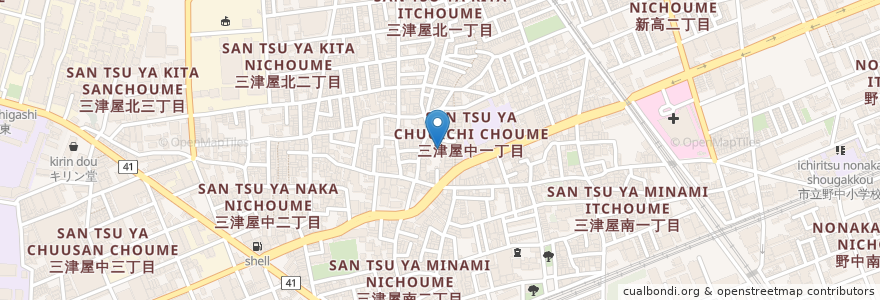 Mapa de ubicacion de 光専寺 en ژاپن, 大阪府, 大阪市, 淀川区.