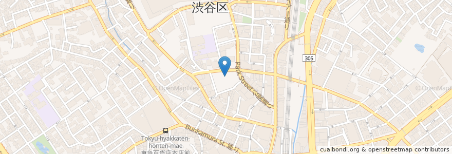 Mapa de ubicacion de 真さか en 日本, 東京都, 渋谷区.