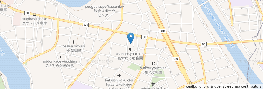 Mapa de ubicacion de 妙嚴寺 en Japan, Tokyo, Katsushika.