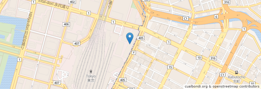 Mapa de ubicacion de 三井住友銀行 en 日本, 東京都, 千代田区, 中央区.
