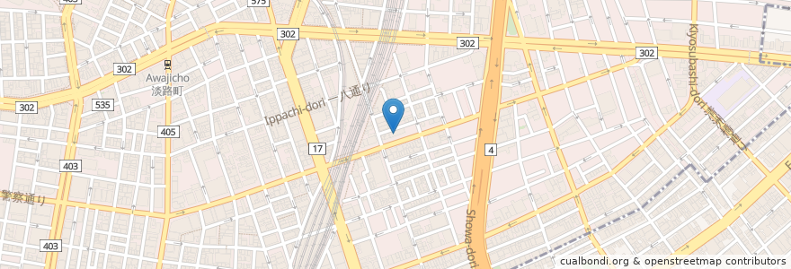 Mapa de ubicacion de 東日本銀行 en Japón, Tokio, Chiyoda.