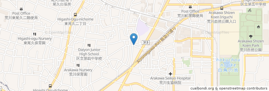 Mapa de ubicacion de COIN PARK en 日本, 東京都.
