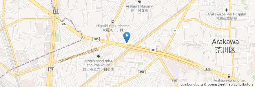 Mapa de ubicacion de Waki en 日本, 東京都.