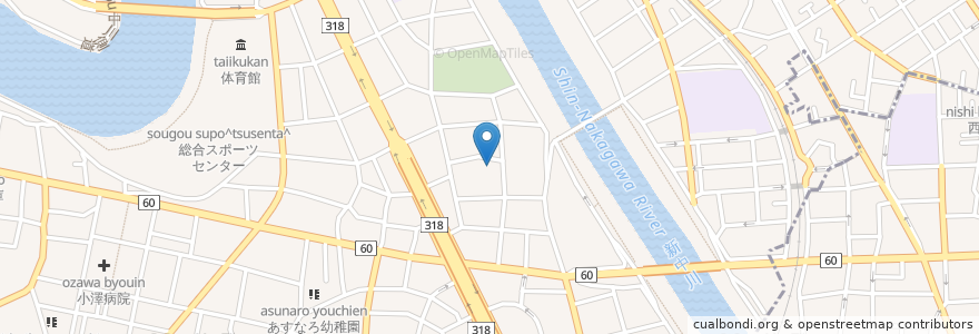 Mapa de ubicacion de 本田消防署奥戸出張所 en 日本, 東京都, 葛飾区.