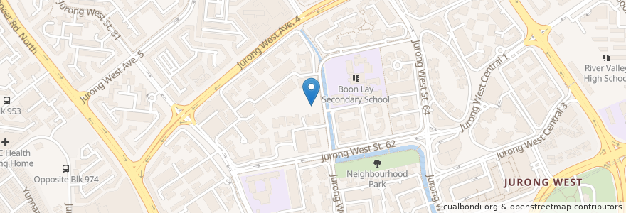 Mapa de ubicacion de My First Skool en Singapour, Southwest.