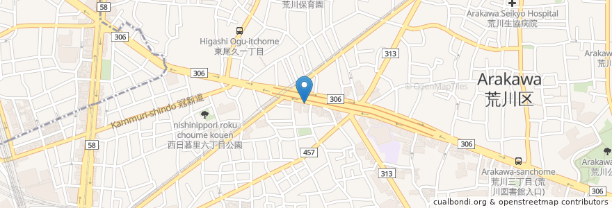 Mapa de ubicacion de 三菱UFJ銀行 en 日本, 东京都/東京都.