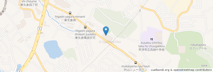 Mapa de ubicacion de 粗大ごみ処理券取扱所（フレンドマート追分店） en Япония, Сига, 草津市.